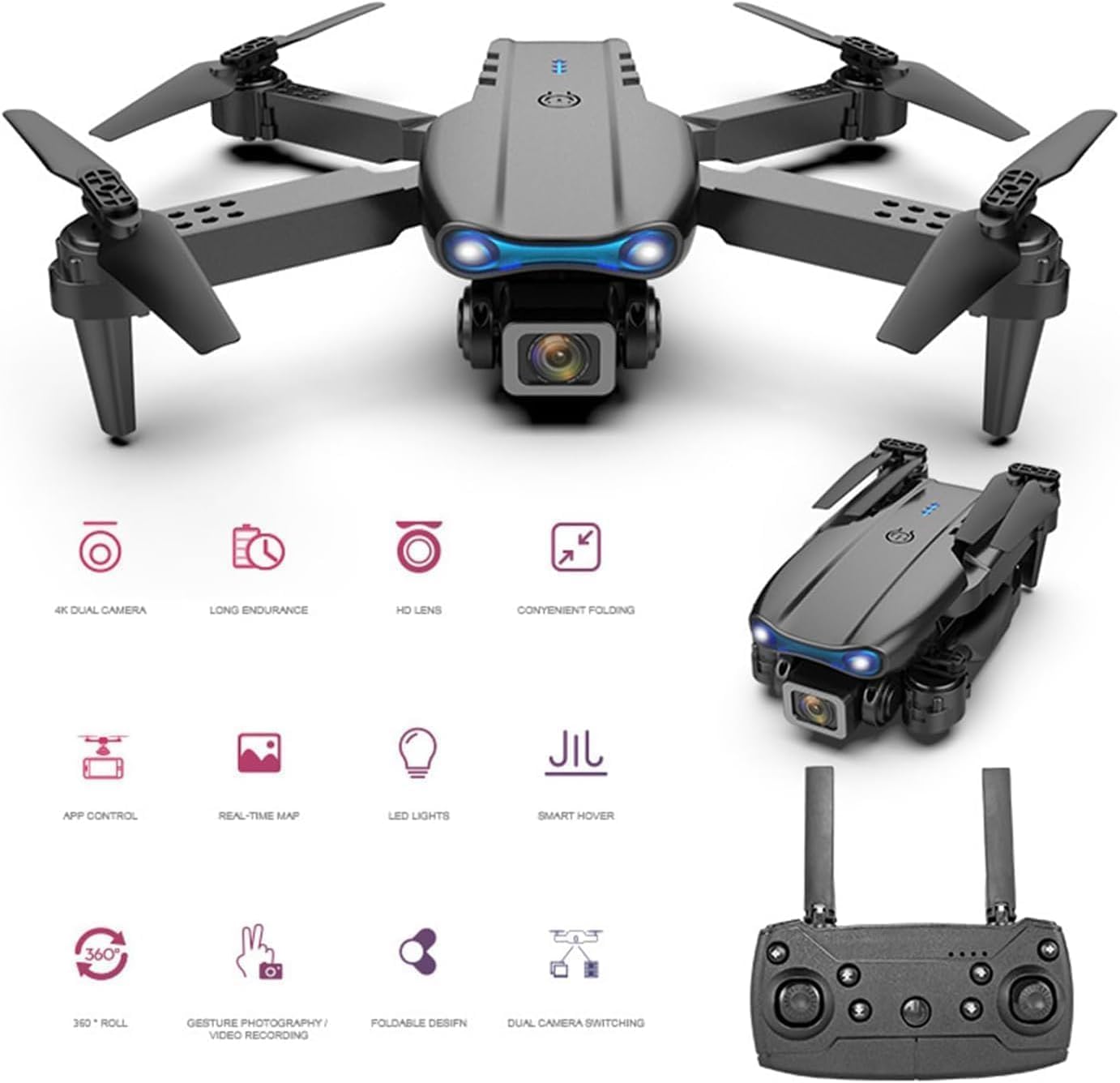 Professional HD 4K Flying Drone