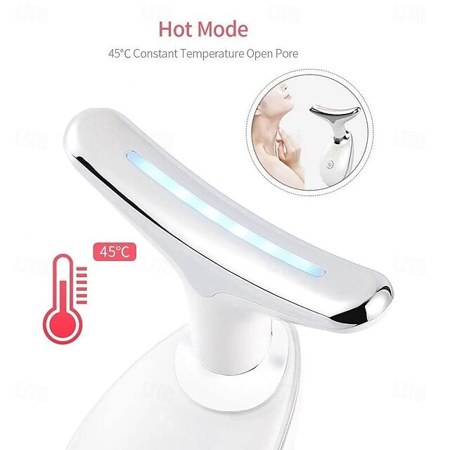 LED Neck & Face Beauty Device – Ultimate Facial Massager for Radiant Skin
